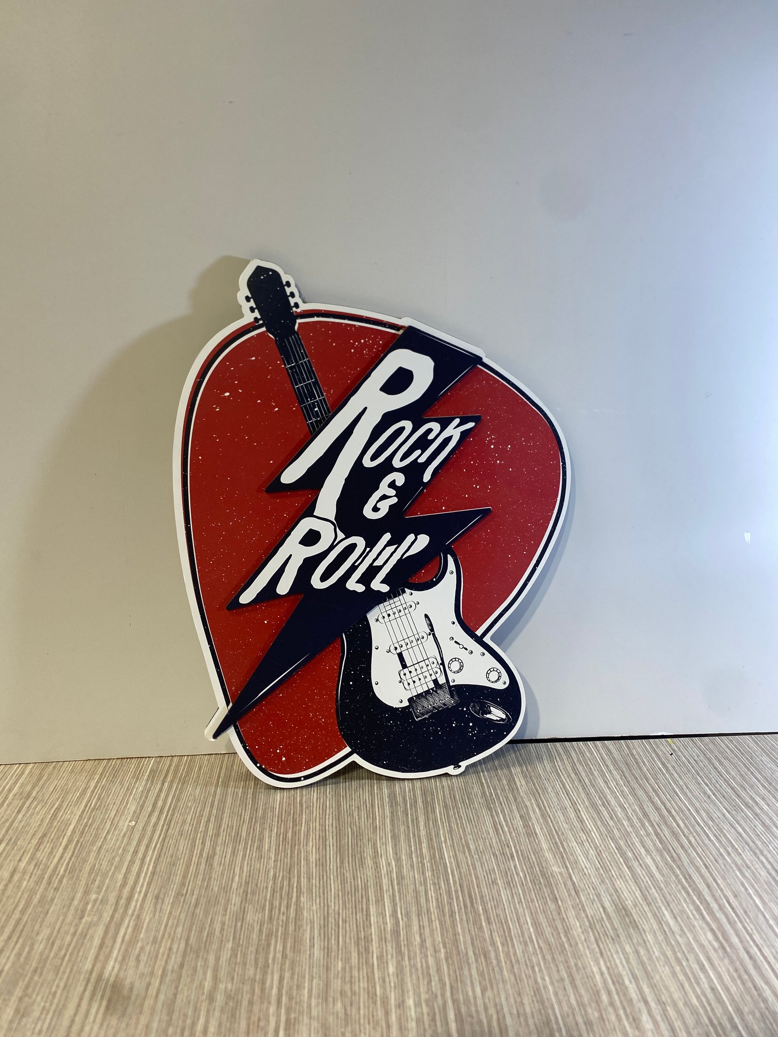 Placa Rock & Roll