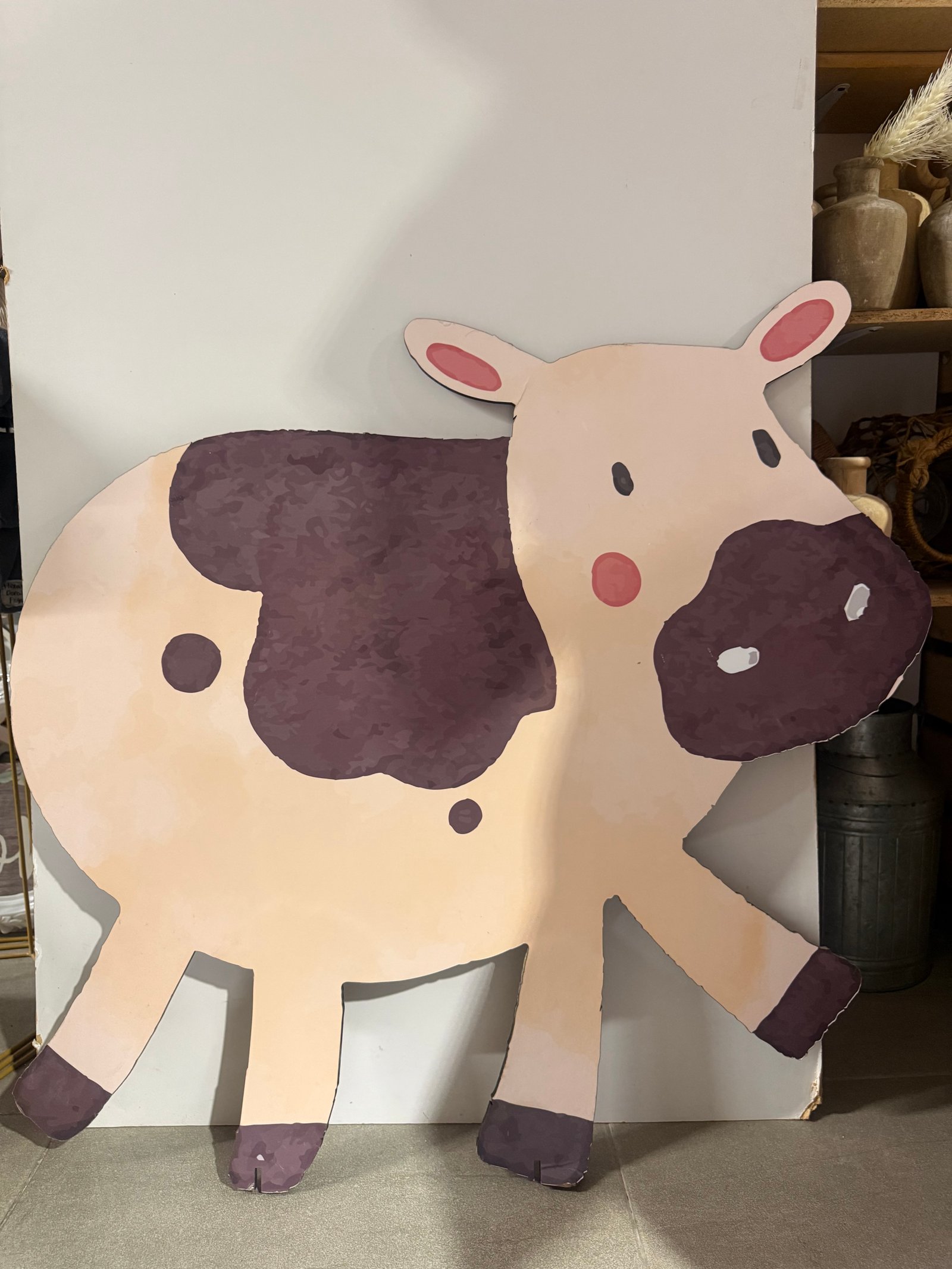 Vaca Madera 4 Patas