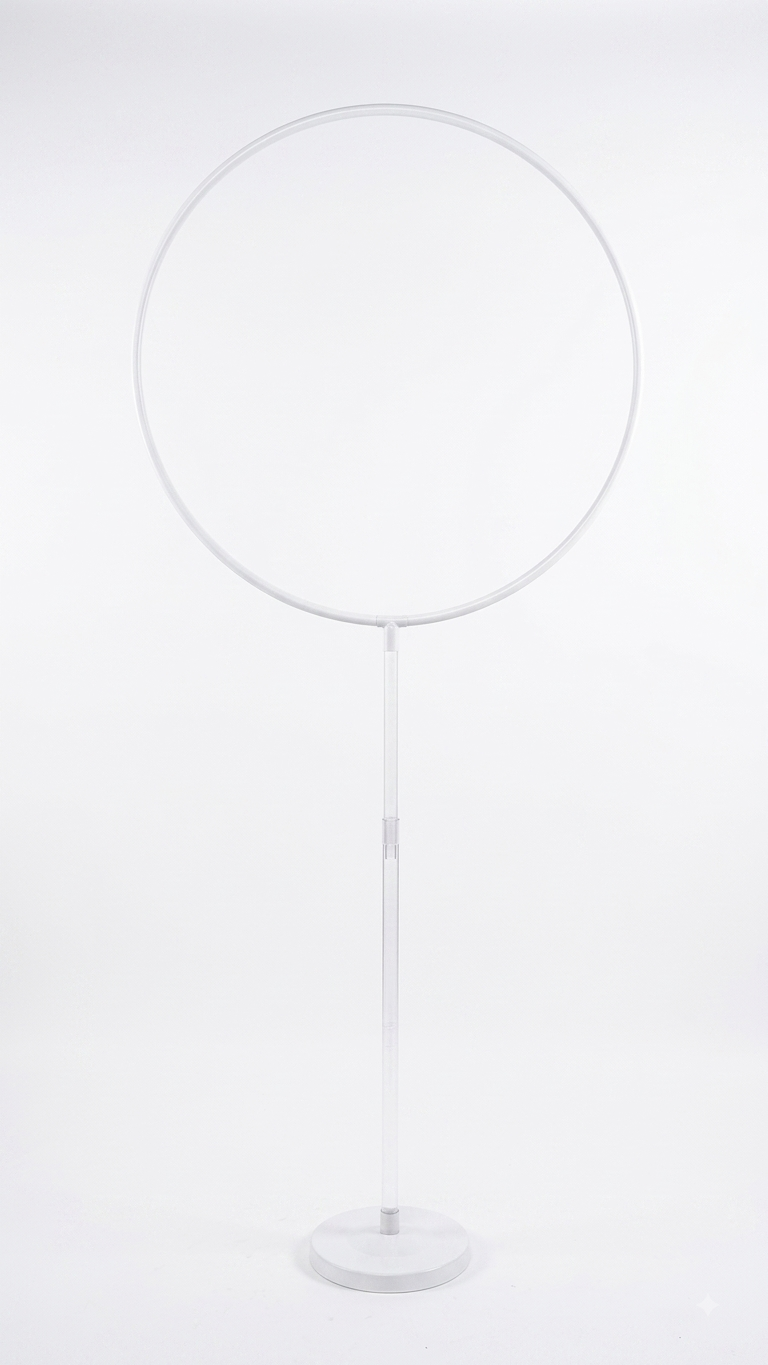 Aro Desarmable Plastico Blanco