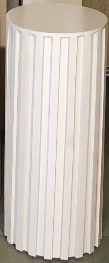 Cilindro Pequeño Tablillas Beige
