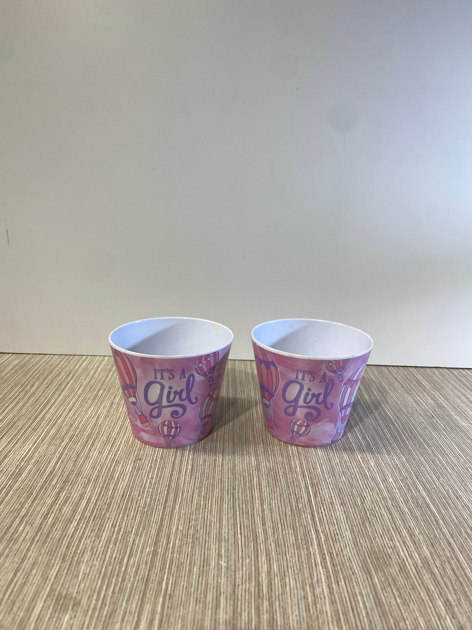 Matero Decorativo Acrilico Rosado Its A Girl