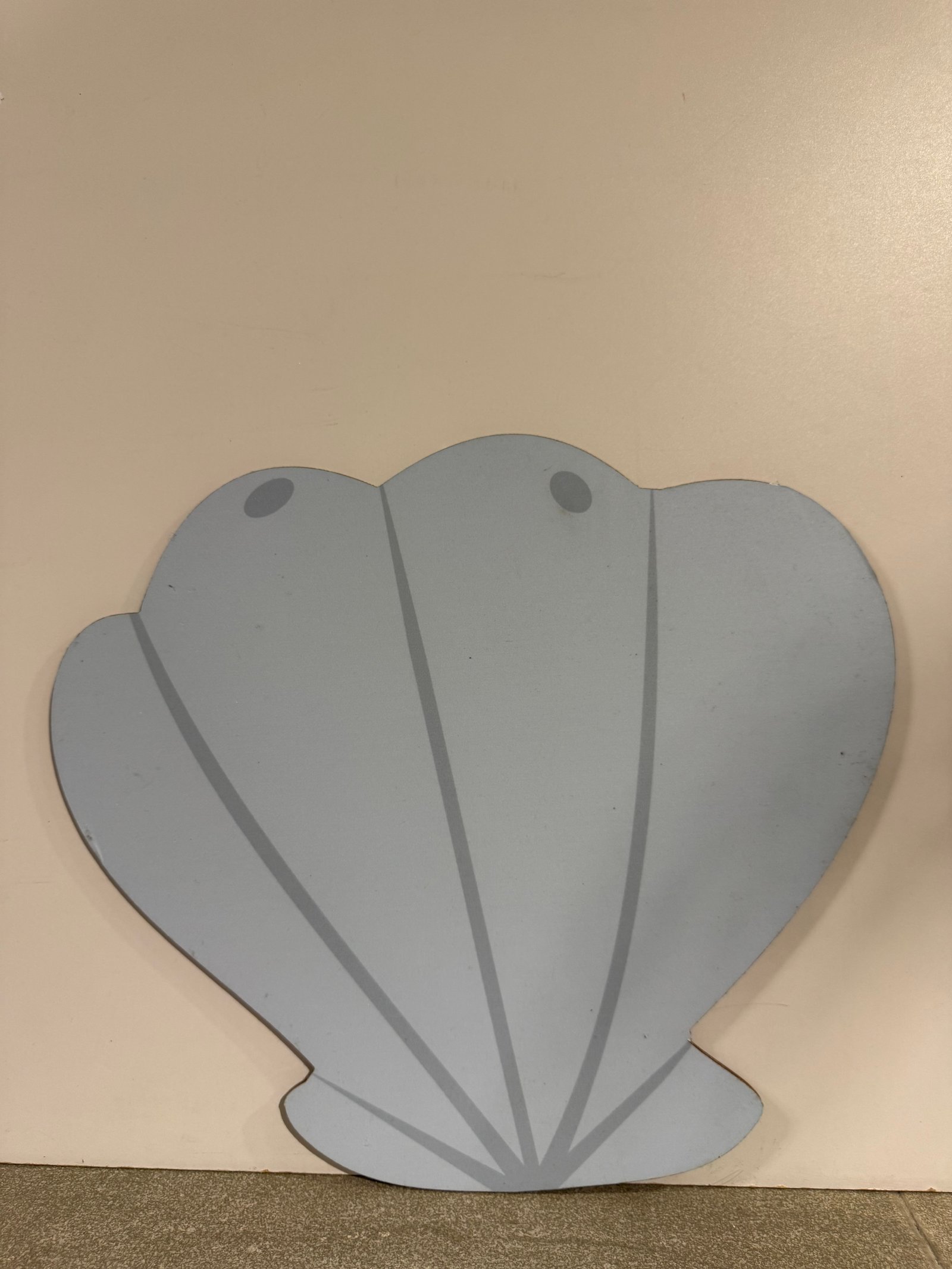 Concha Azul Pequeña Mdf