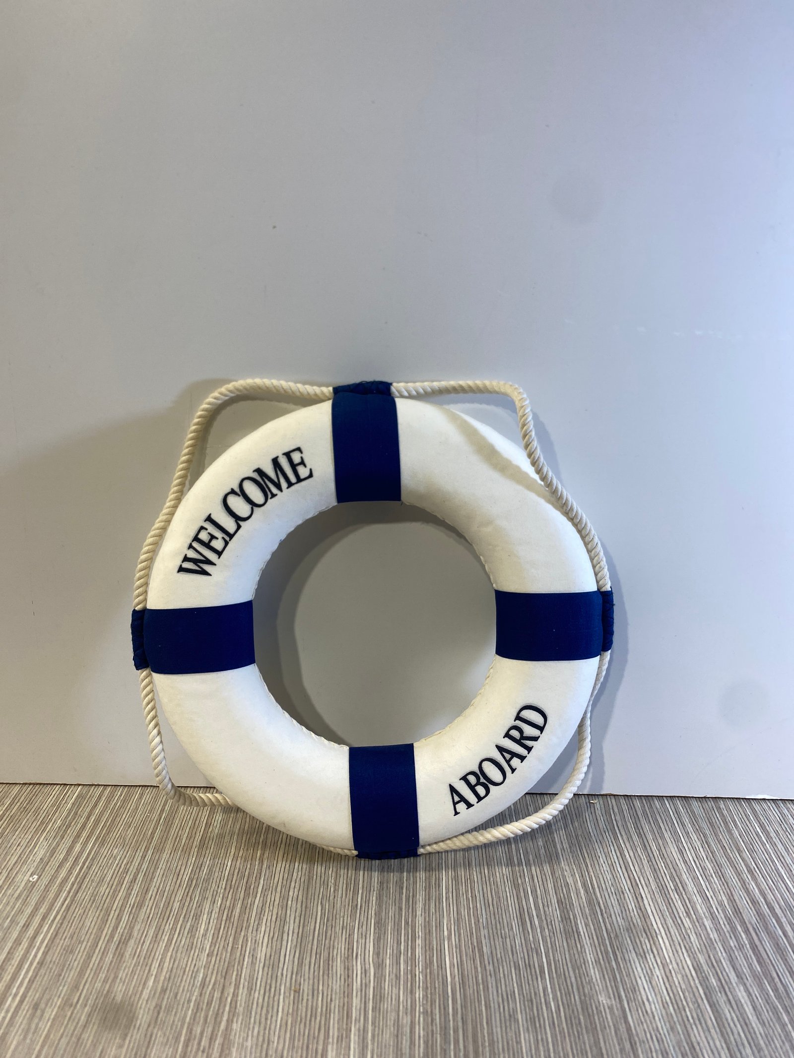 Flotador Azul Con Blanco Mediano