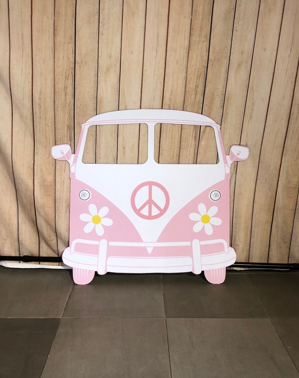 Carro Carton Rosado Grande