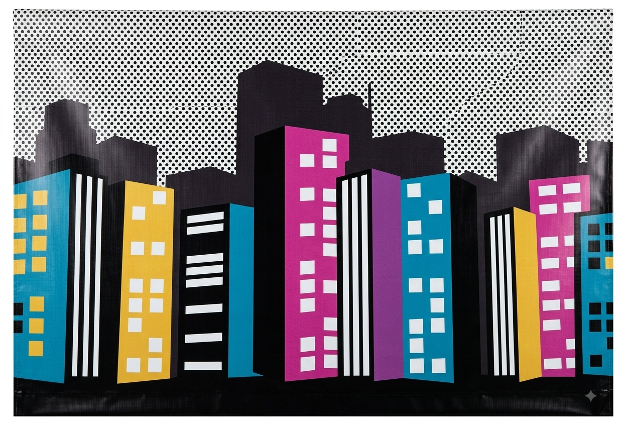 Estructura Ajustable Mas Lona Edificios