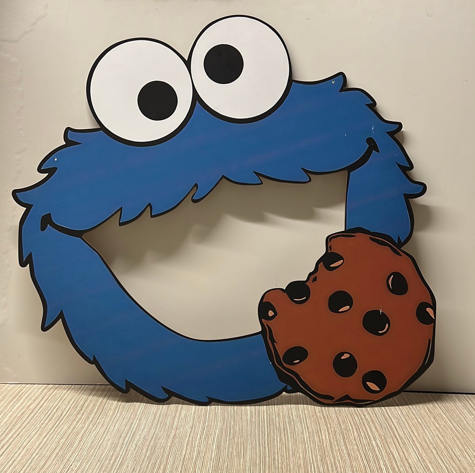 Cara Elmo Azul 80 Cm