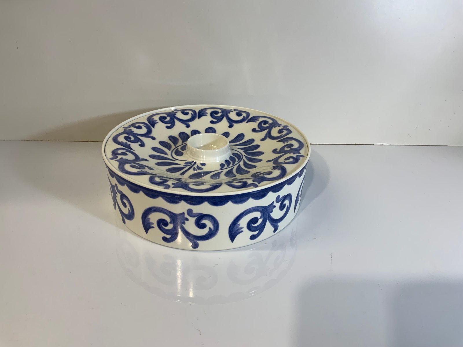 Recipiente Marroqui Azul Para Tortillas