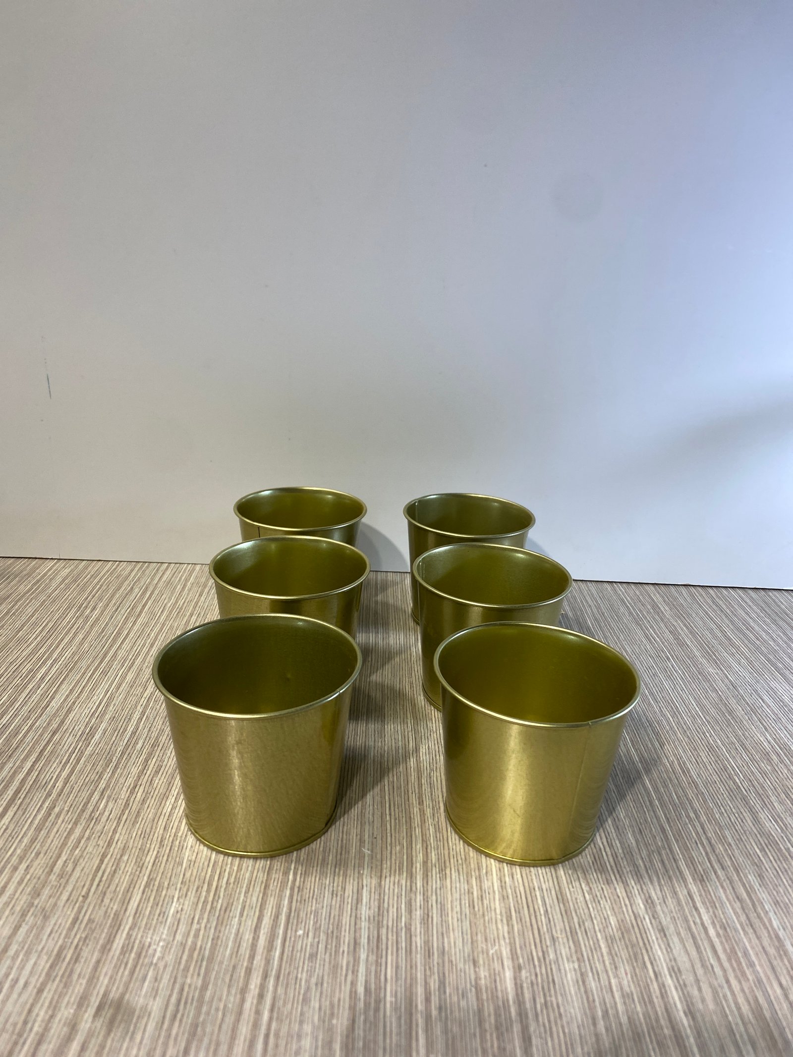 Matero Metalico Dorado