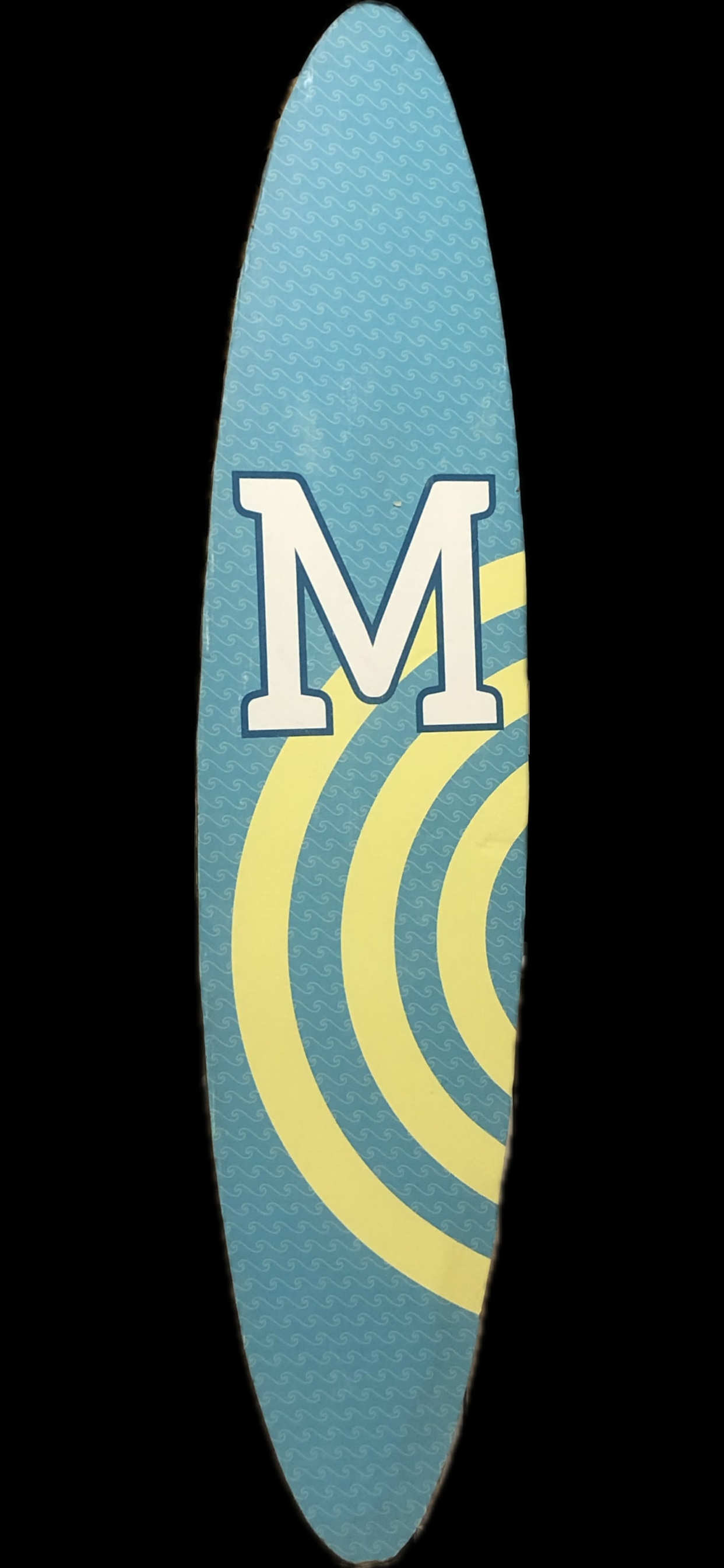 Tabla Carton Surf Letra M