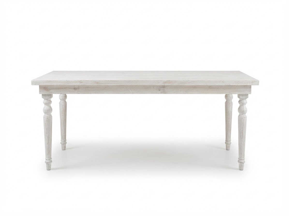Mesa Patas Torno Grande 1.60 X 80 Ancho