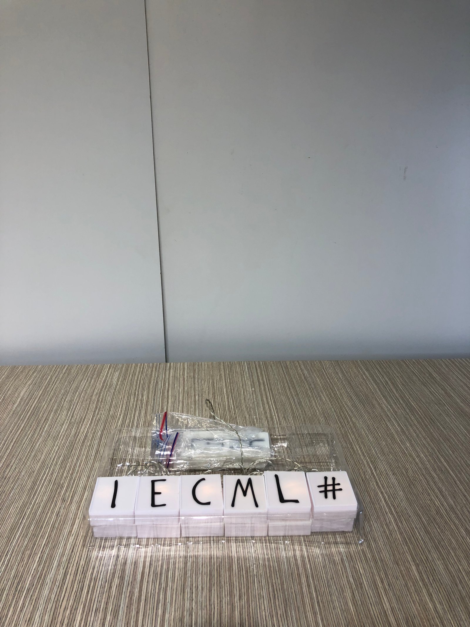 Instalacion  Para Mensaje Letra Por Letra