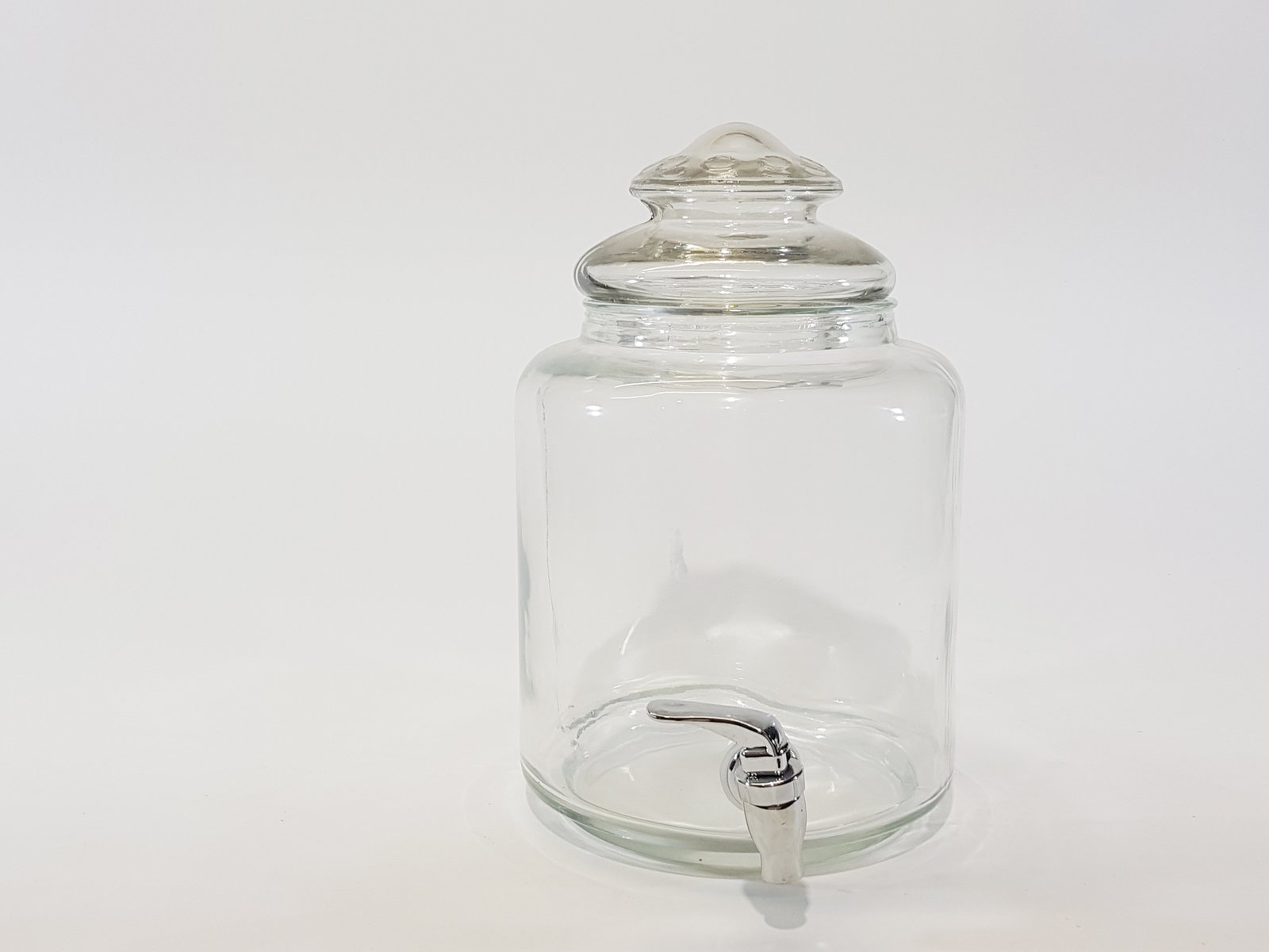 Dispensador Transparente Doble Valvula Alto