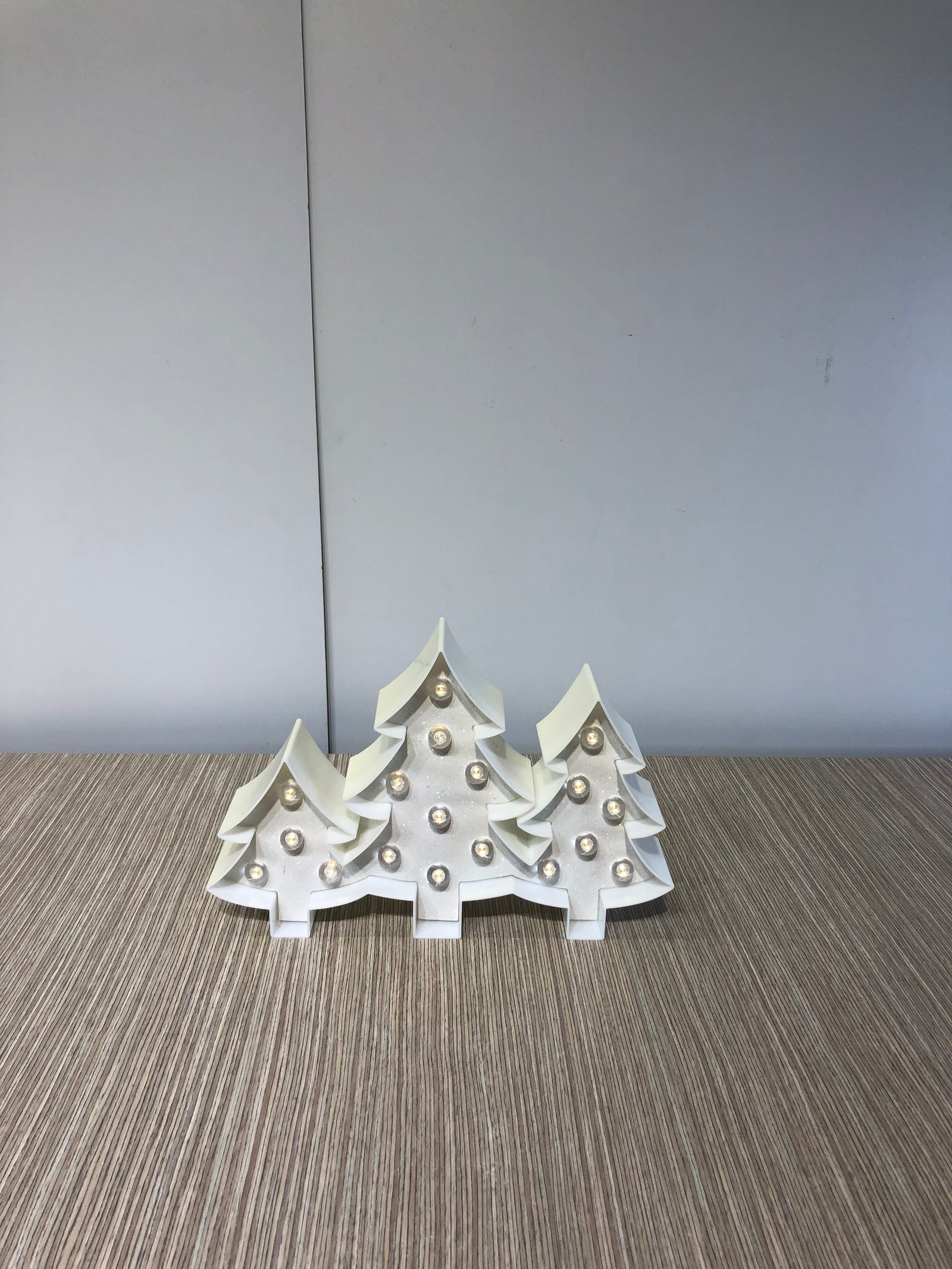 Árbol Pasta Blanco Con Luz