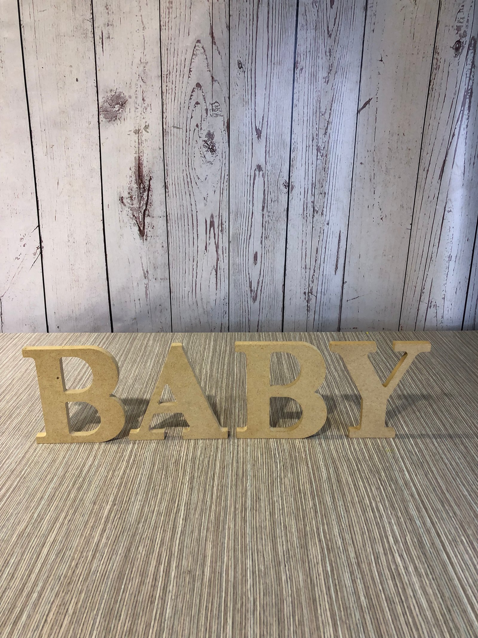 Baby En Madera Café Oscuro