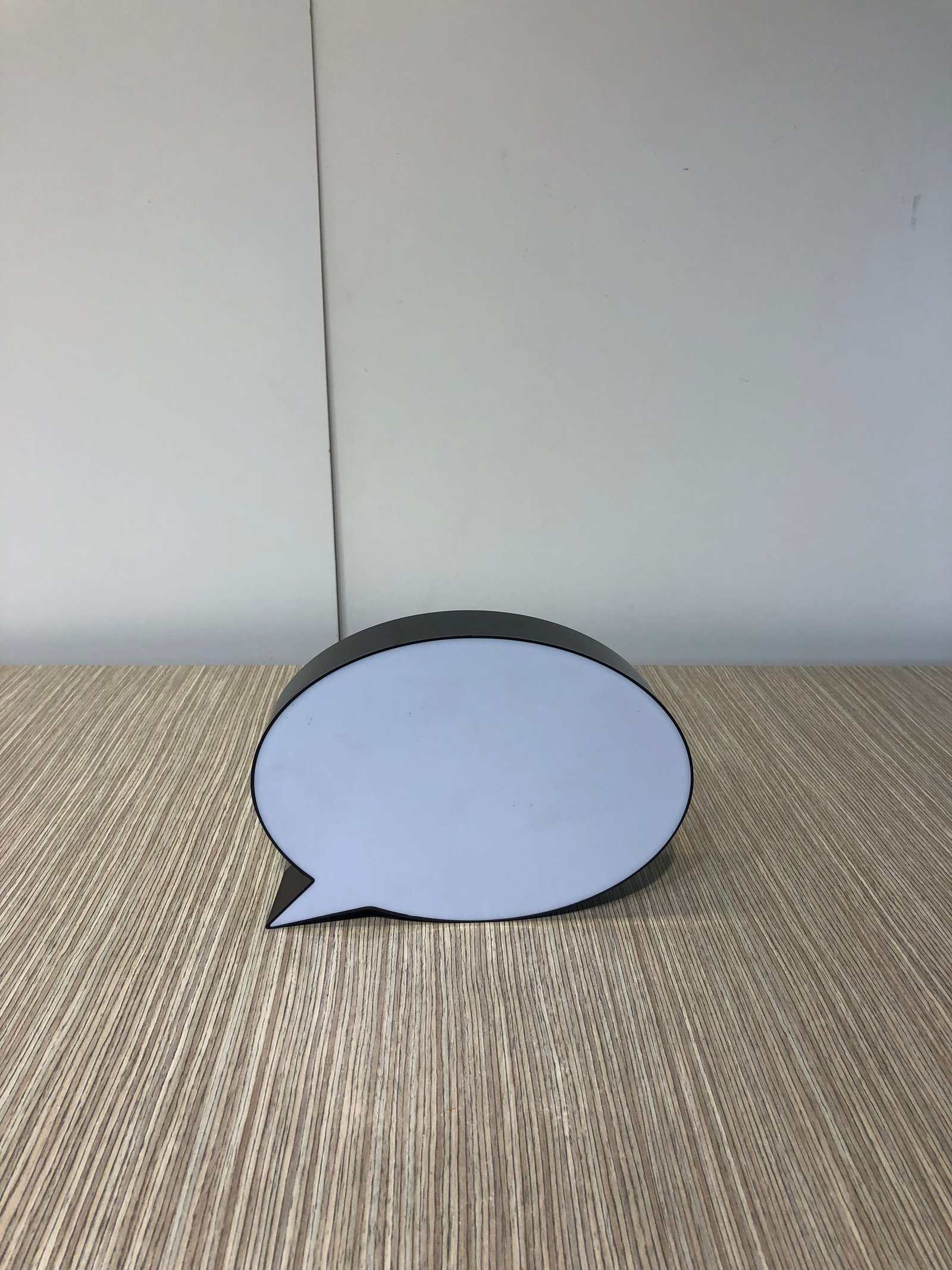 Burbuja De Dialogo Con Luz Para Marcador