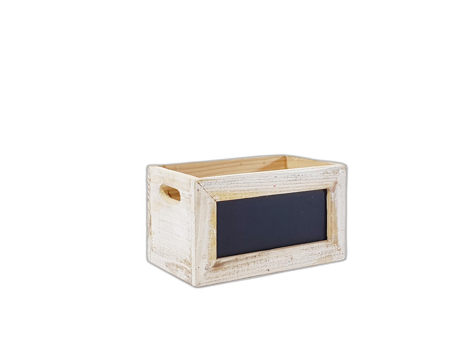 Caja Madera Con Tablero Negro Pequeño