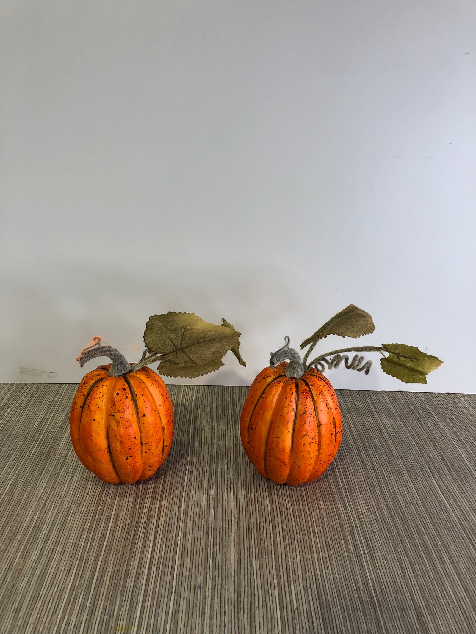 Calabaza Mediana Hojas Verdes