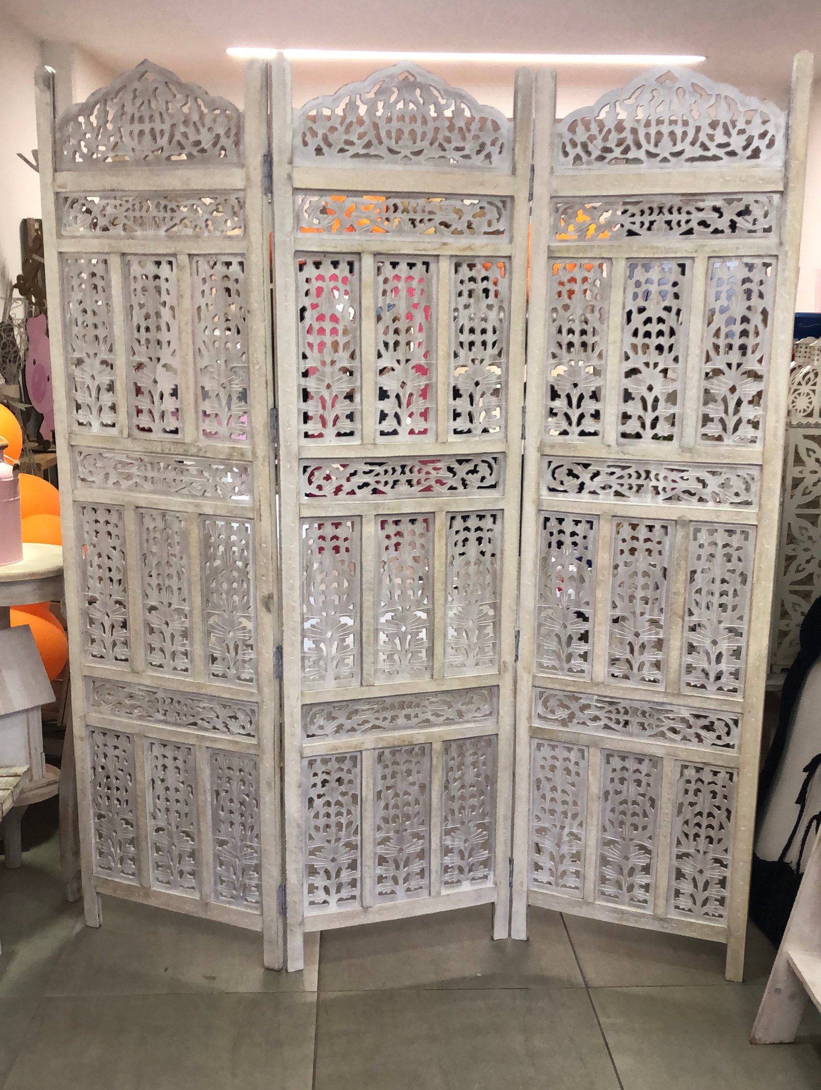 biombo maroqui madera 