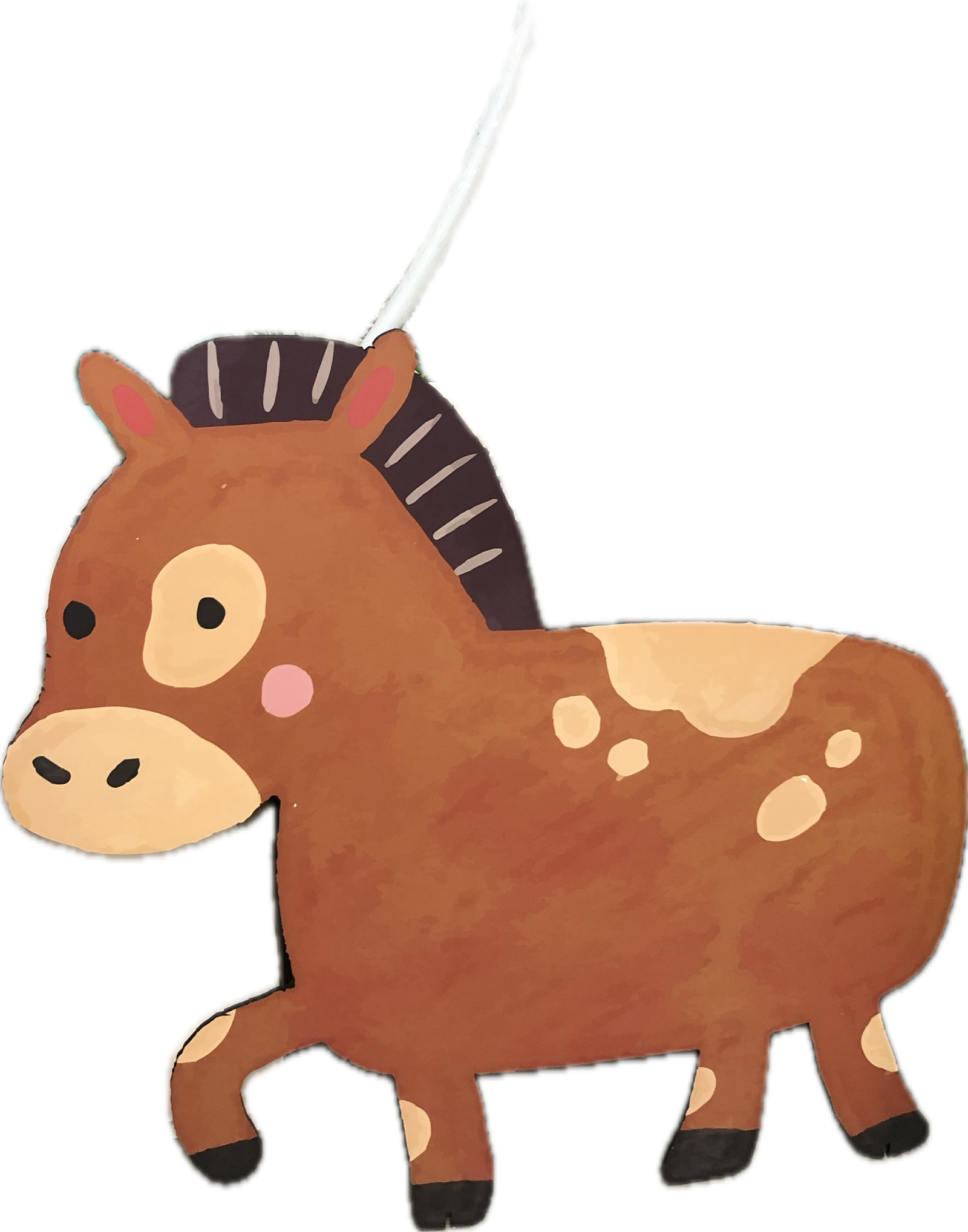 Caballo Madera 4 Patas