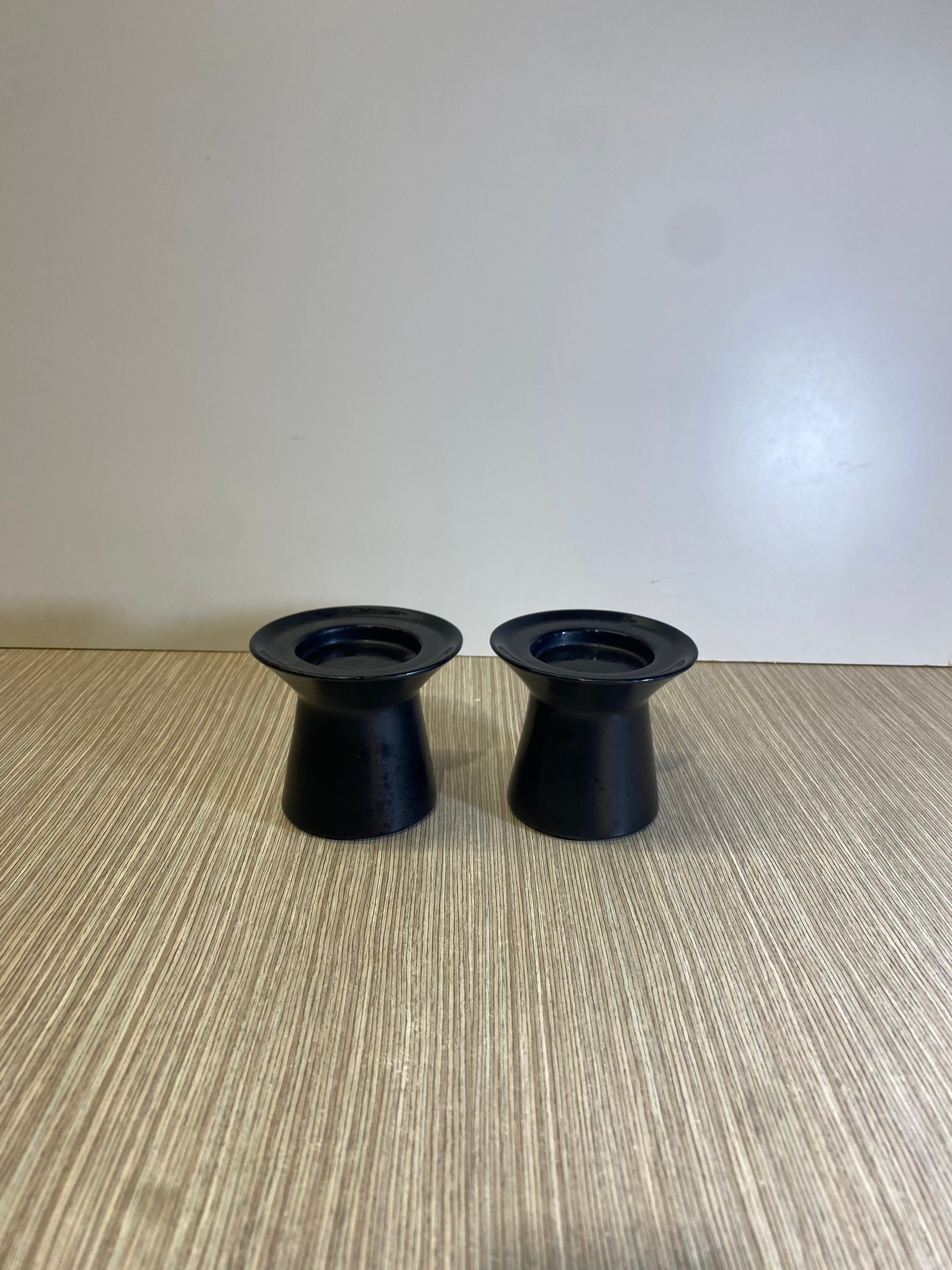 Candelabro Negro Para Velon 10Cm Alto