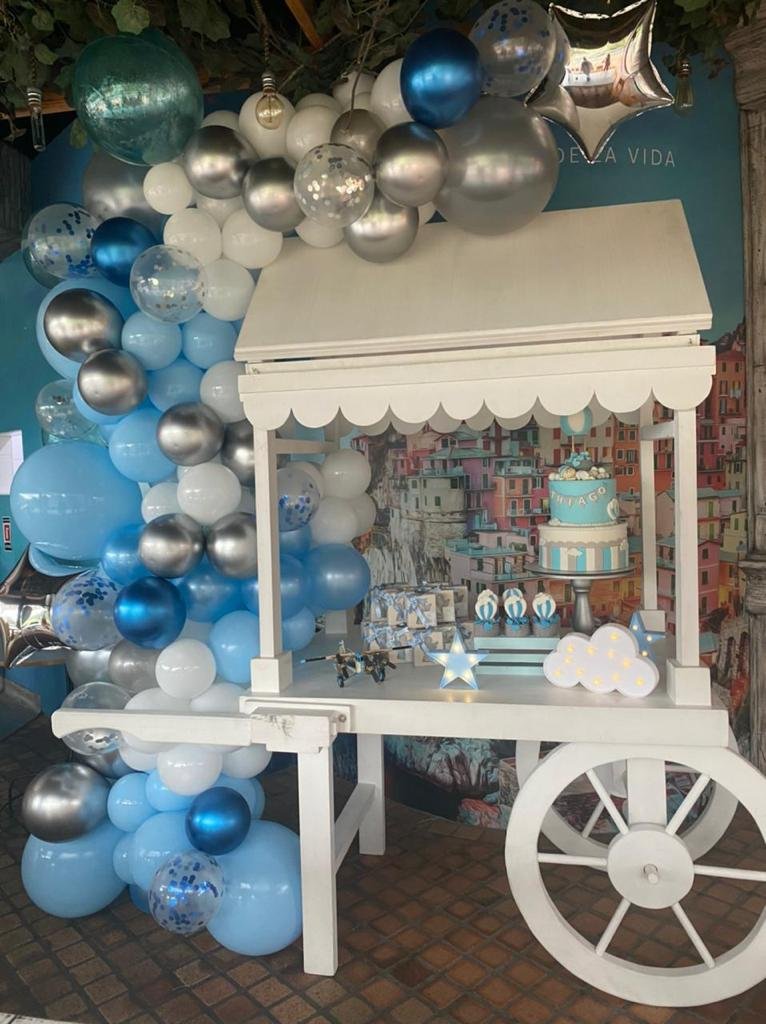 Carrito Dulces Con Techo