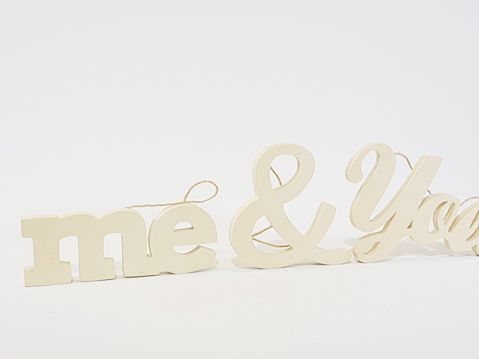 Palabra En Madera: You & Me