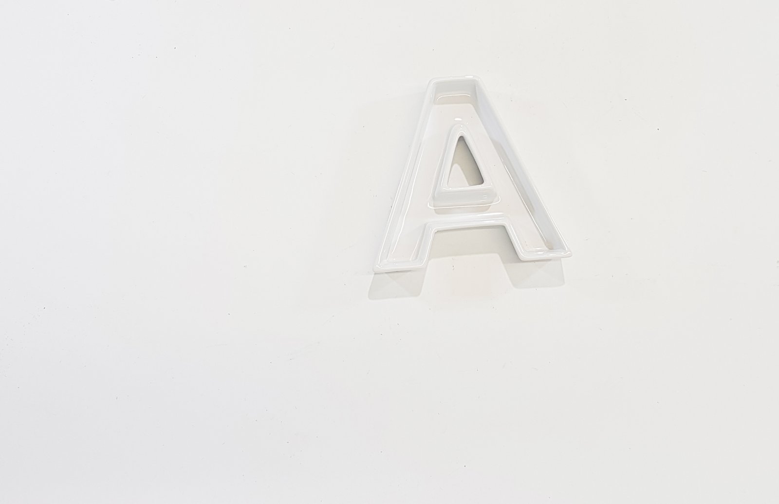 Letra Ceramica A