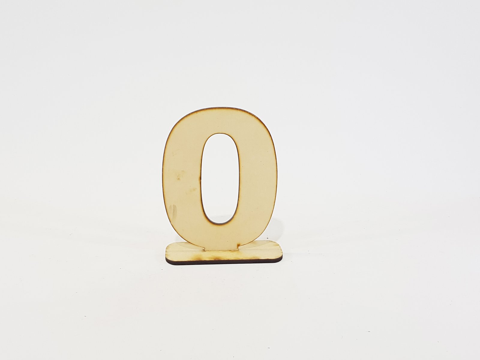 Numeros Madera Con Base 0 Al 15 (18 Cm Largo Aprox)
