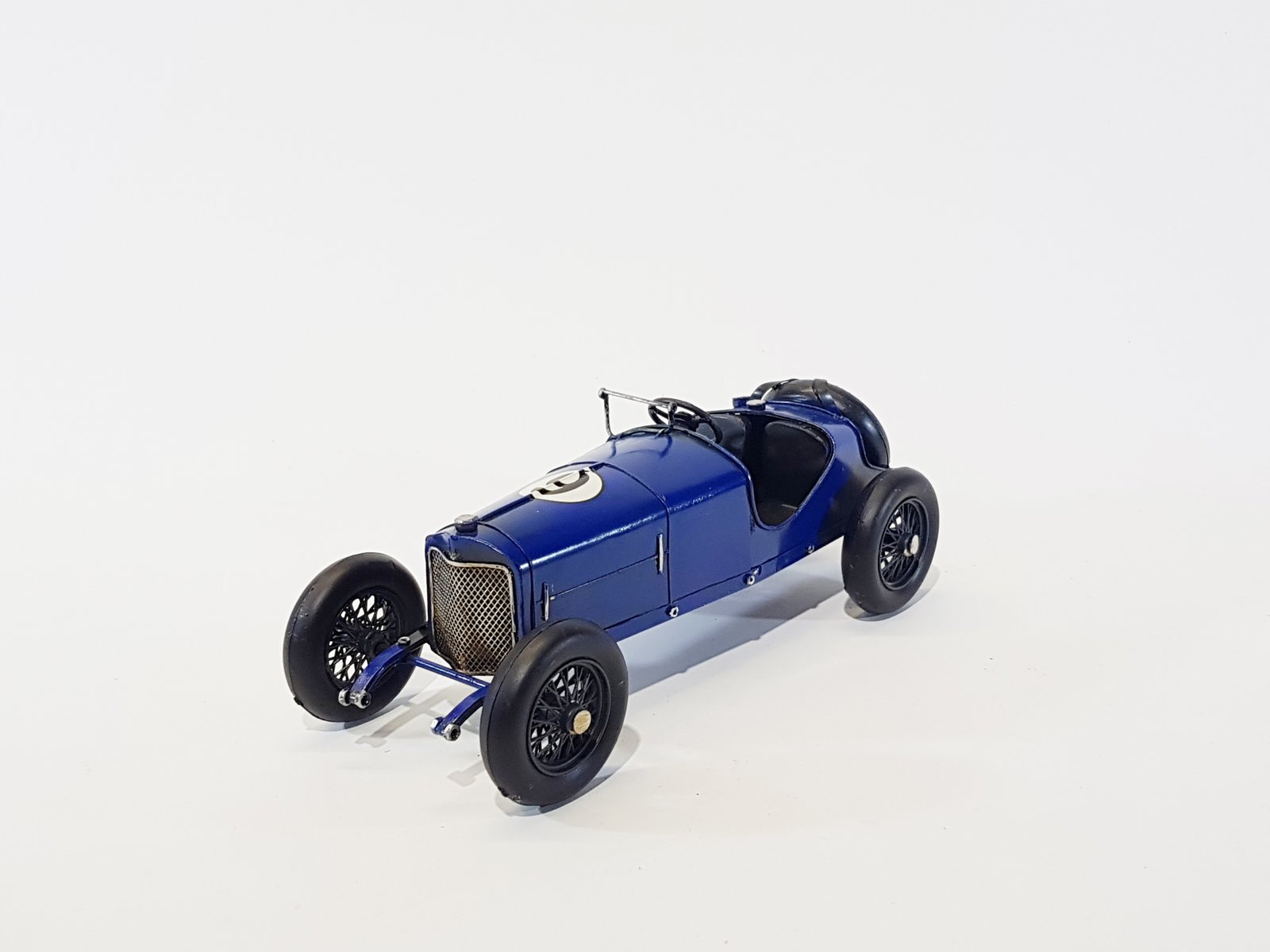 Carro Metalico Azul Oscuro