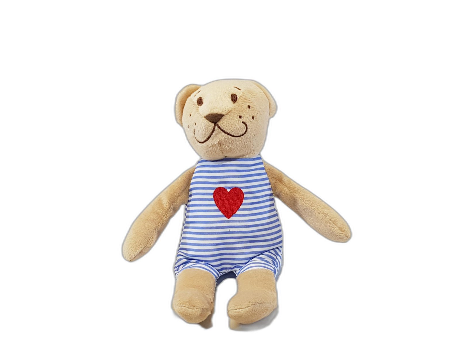 Osito Peluche Corazon Rojo Pequeño