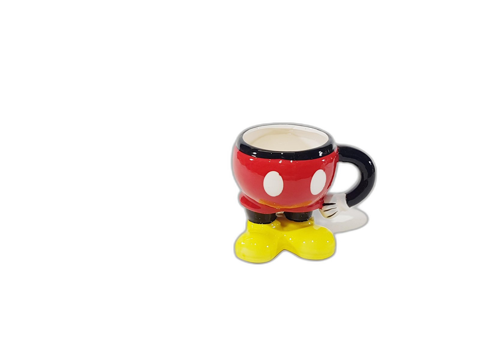 Posillo Ceramica Cuerpo Mickey Mouse
