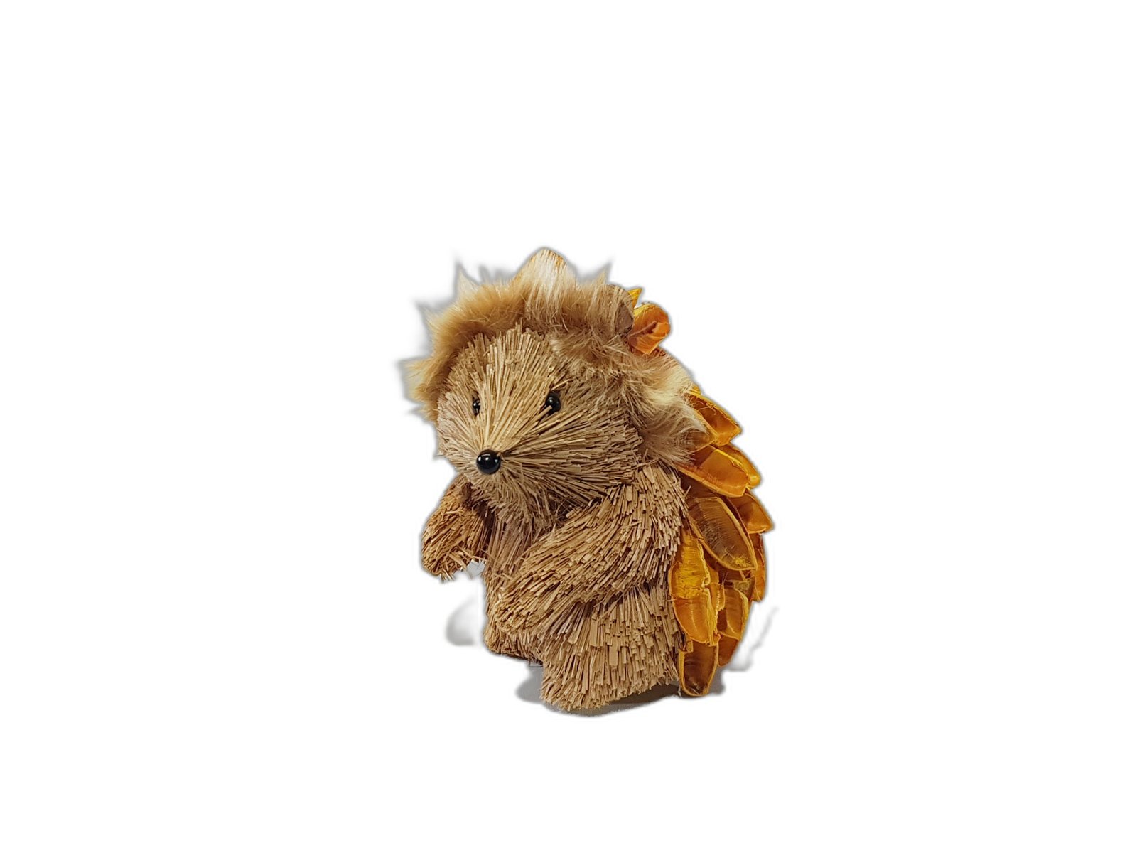 Puerco Espin Con Naranja Parado