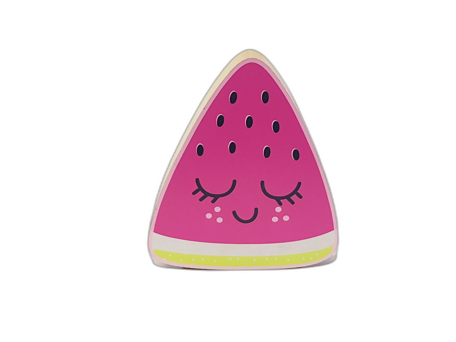 Sandia Decorativa Madera Triangular