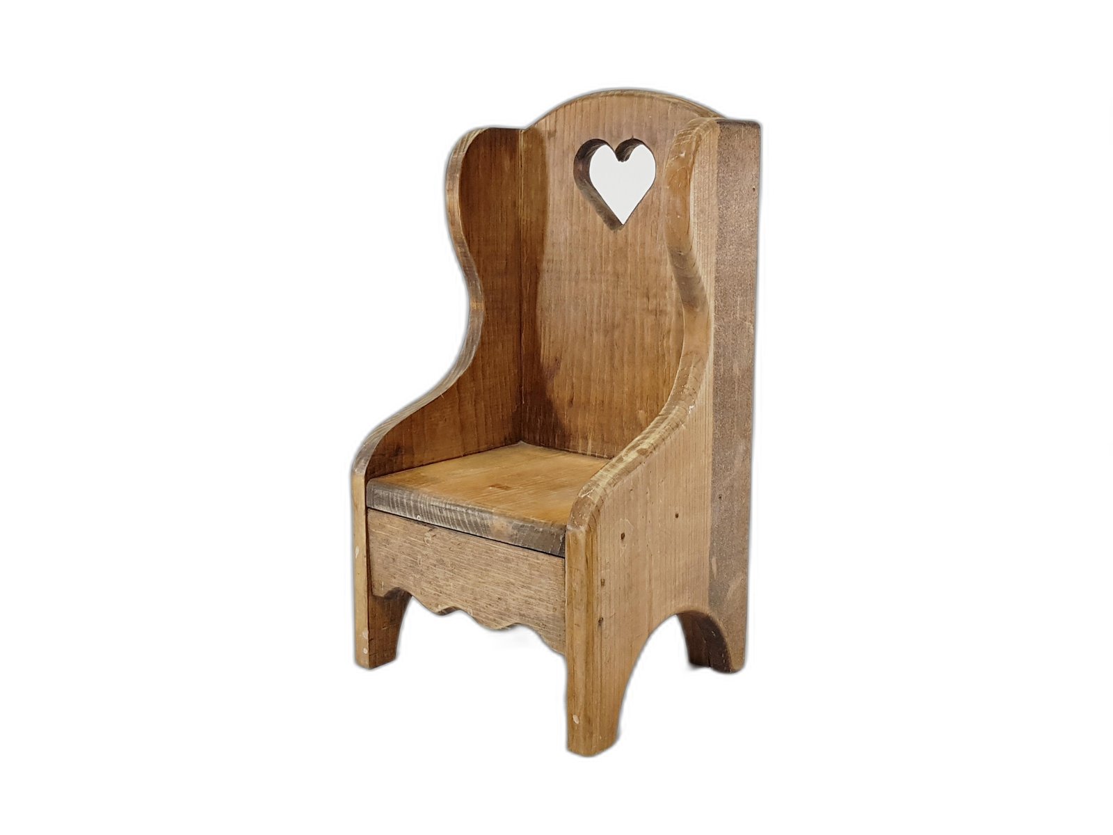 Silla Madera Café Con Corazon