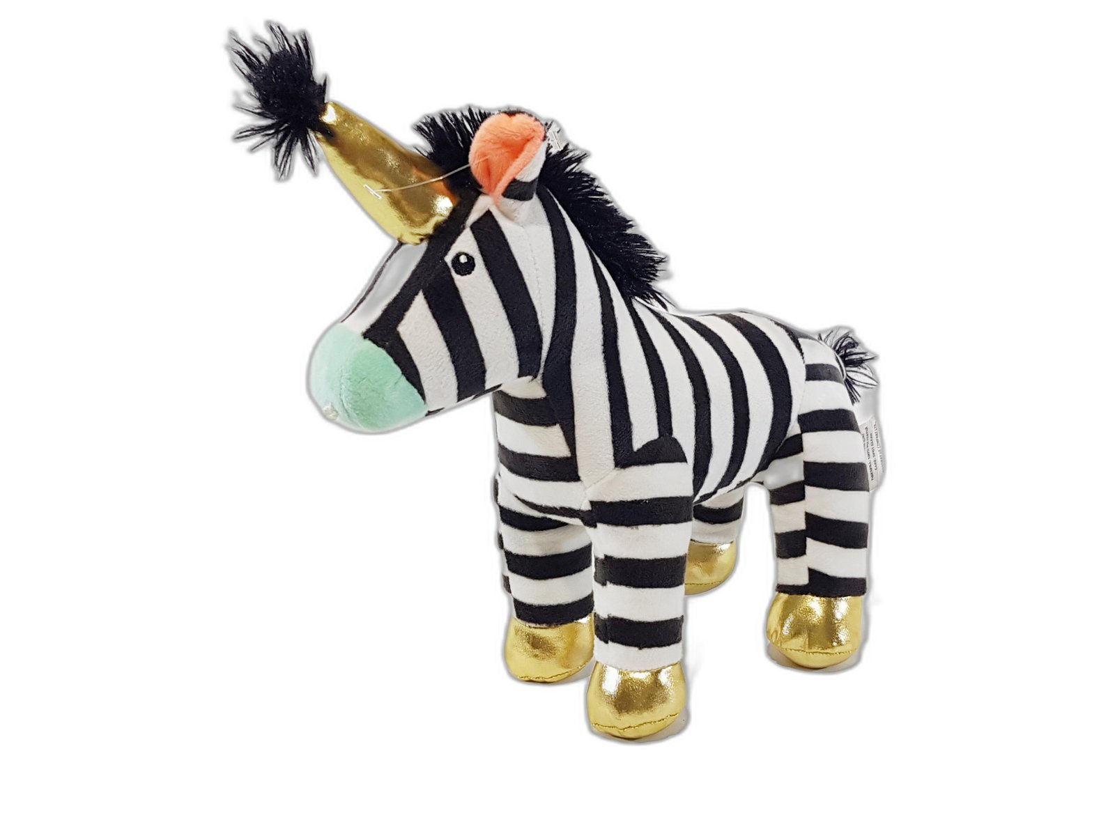 Cebra Peluche Gorro De Fiesta