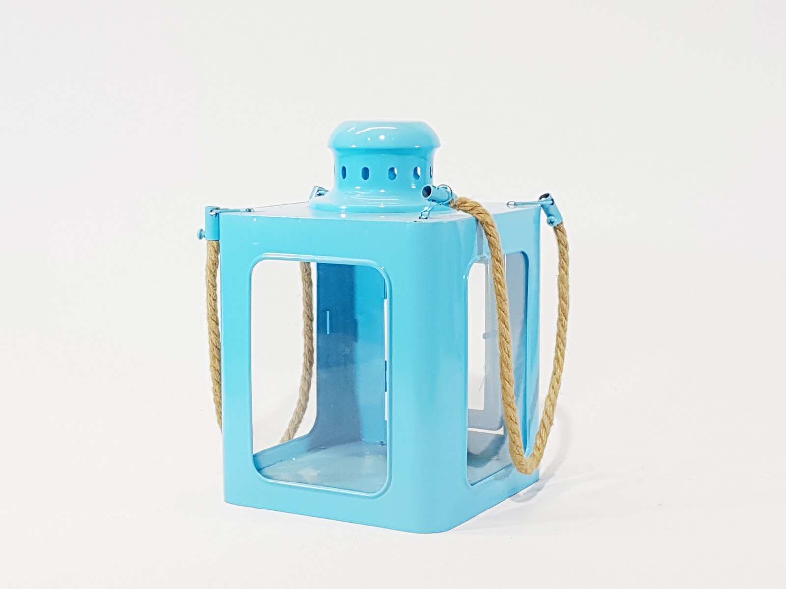 Farol Agarradera Cabuya Azul Claro