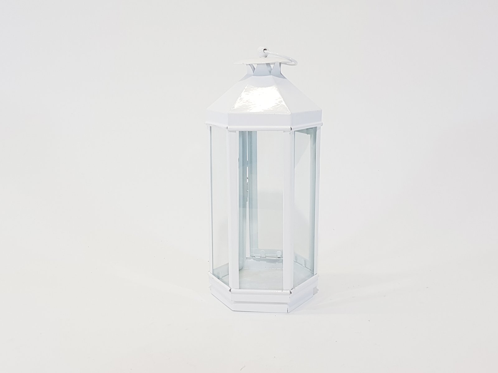 Farol Blanco Alargado Octagonal