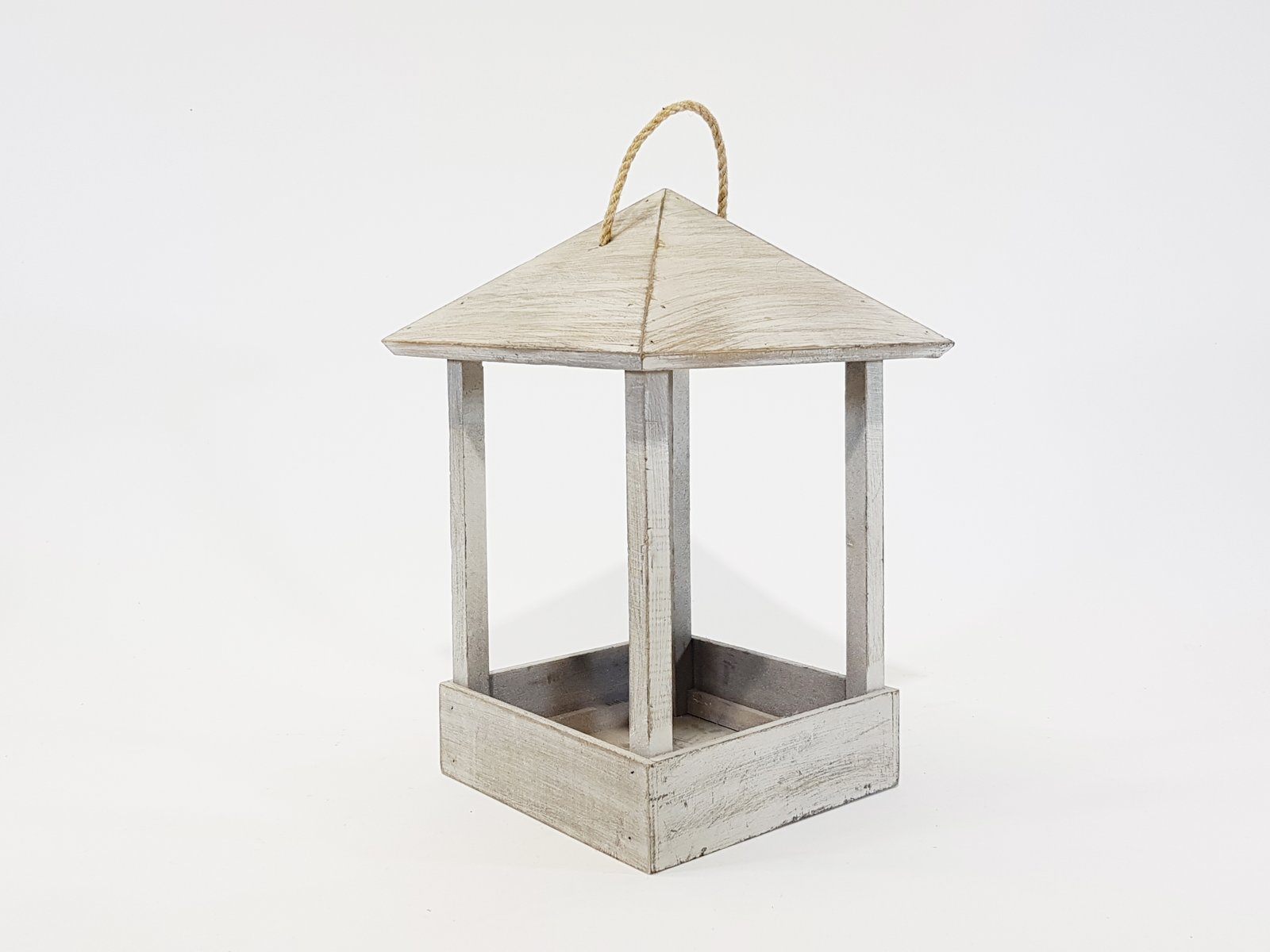 Farol Madera Gris Grande