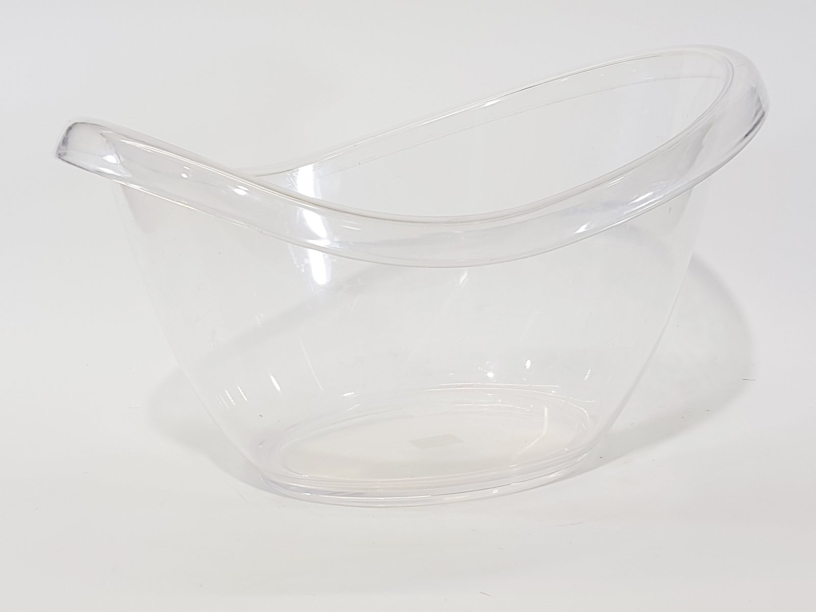 Hielera Acrilica Angular Transparente