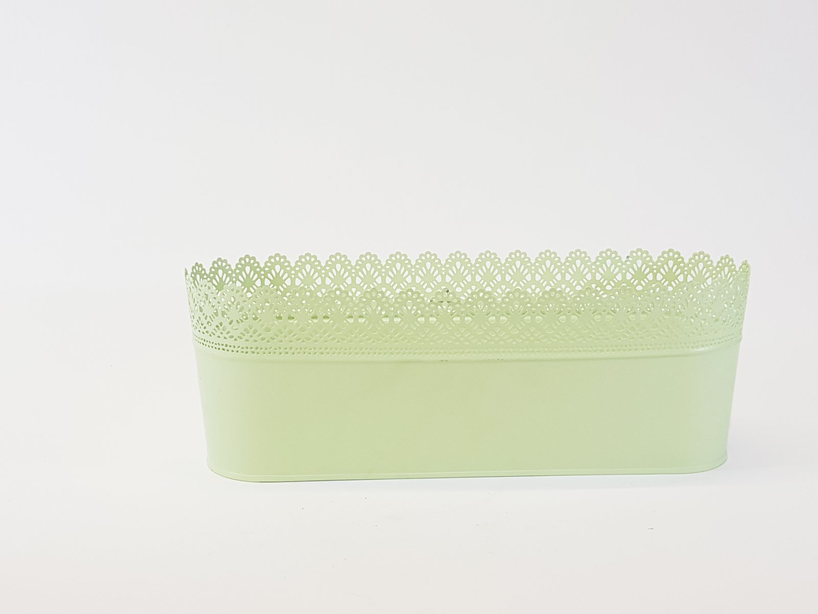 Matero Alargado Verde Encaje