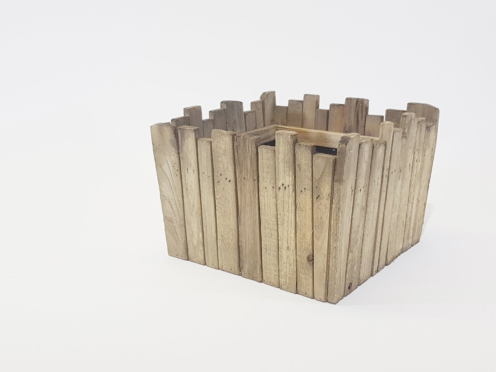 Matero Cuadrado Madera Palillos Grande