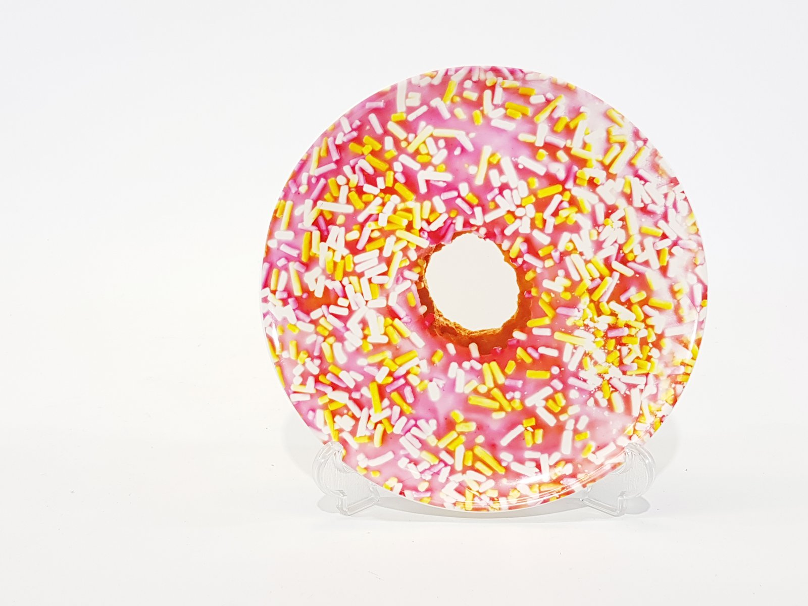 Plato Donas Rosadas