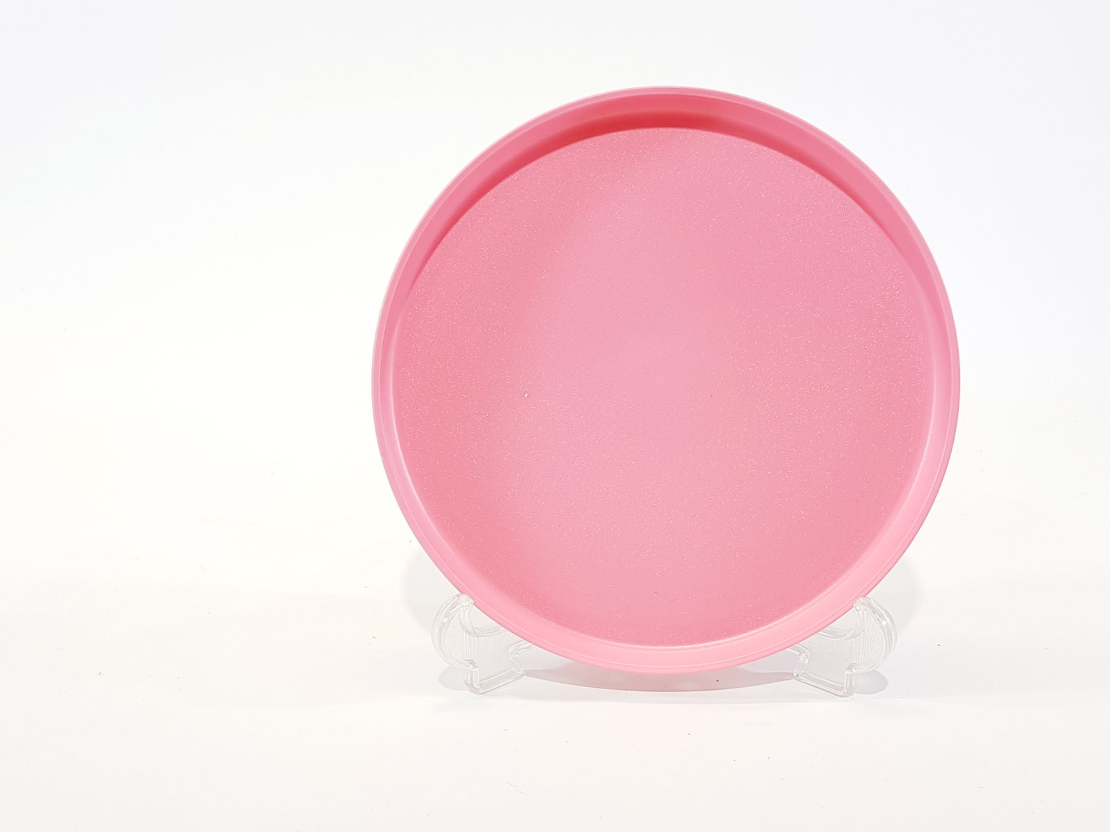 Plato Pasta Fondo Rosado