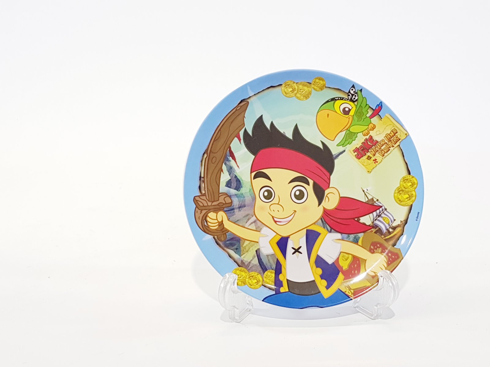 Plato Redondo Pasta Pequeño Jake El Pirata