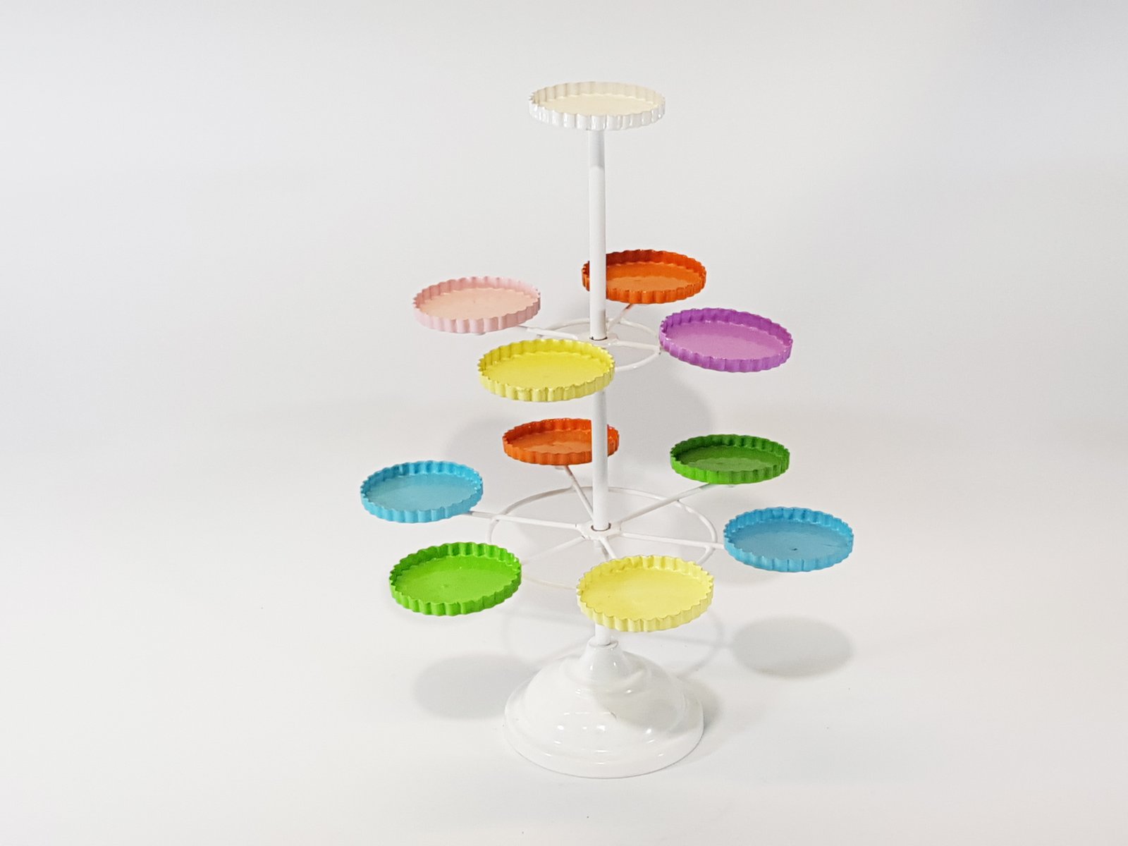 Porta Cupcakes 11 Circulos Colores