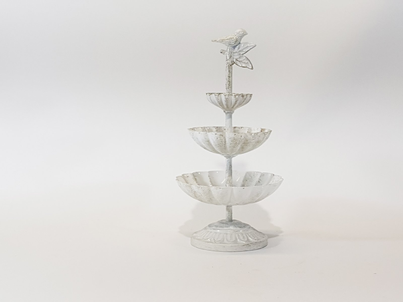 Porta Postres Tres Niveles Fuente Pajarito