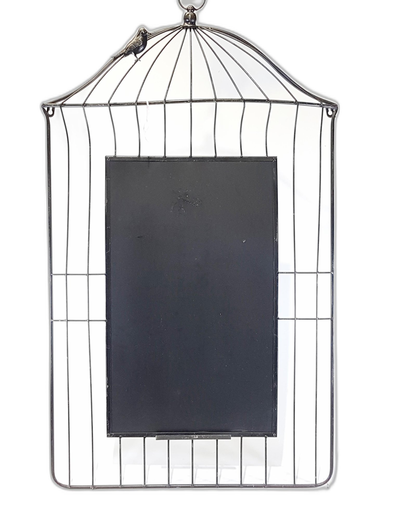 Tablero Reja Pajarera Negro Grande