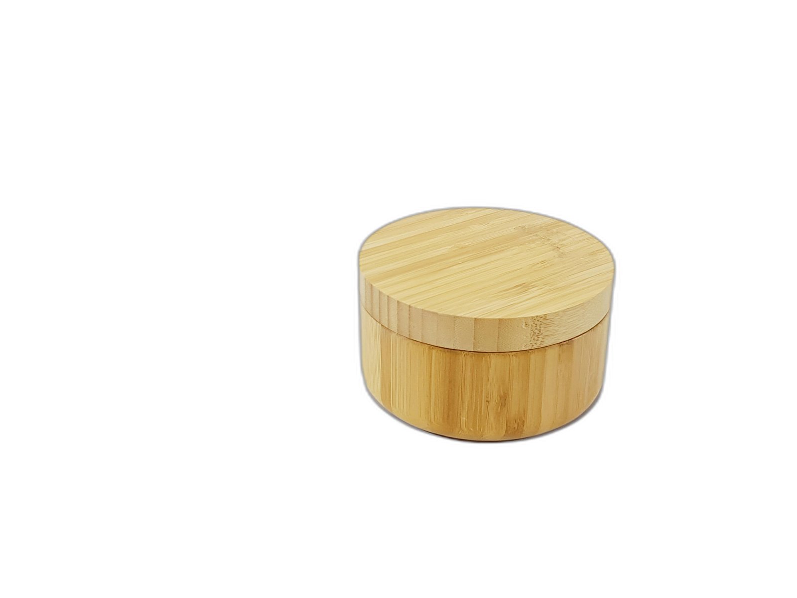 Recipiente Madera Con Tapa Dos Compartimientos
