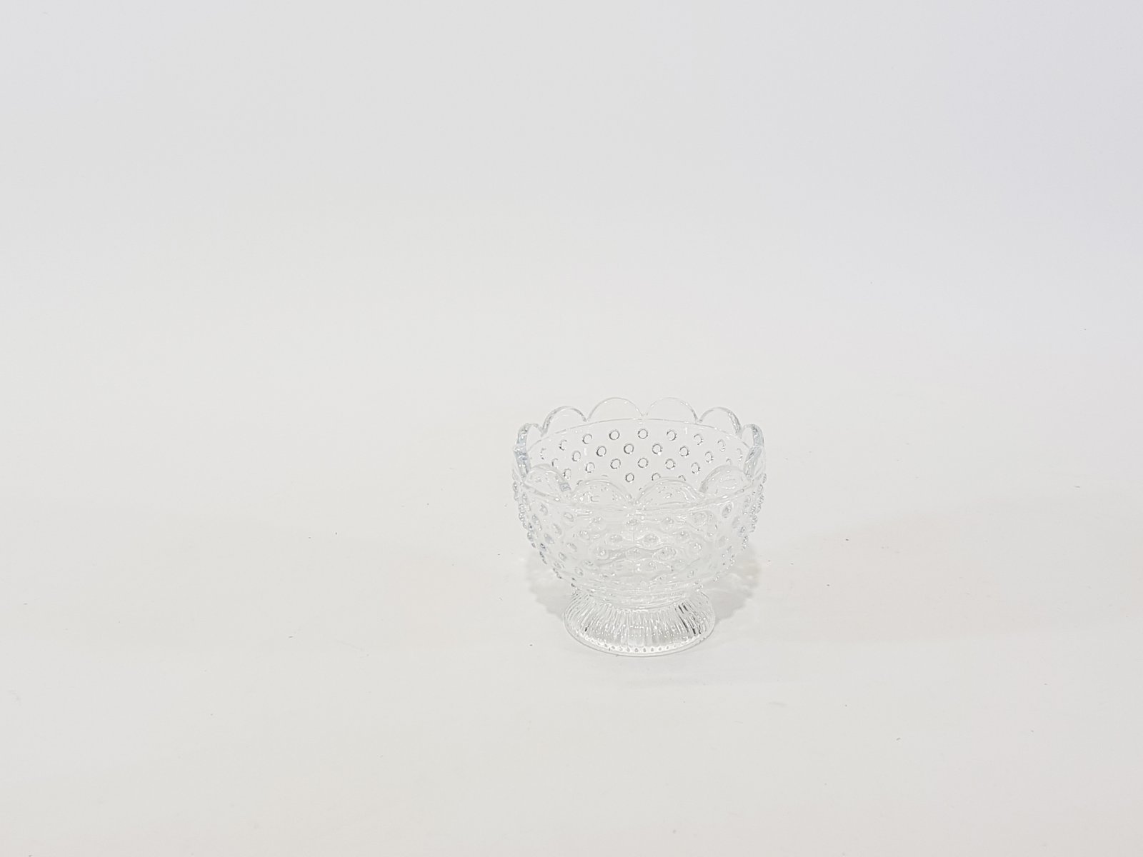 Salserita Vidrio Transparente Borde Moras