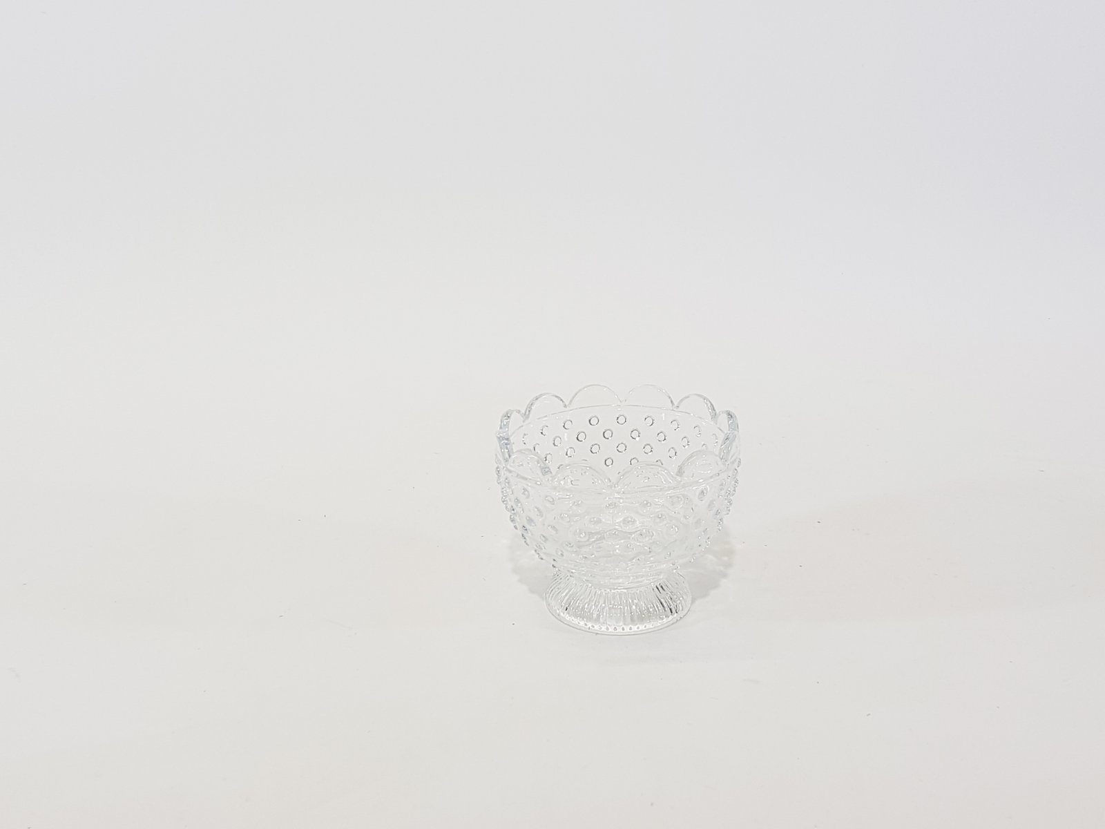 Salserita Vidrio Transparente Borde Moras